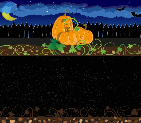 Calabazas de Halloween — Archivo Imágenes Vectoriales