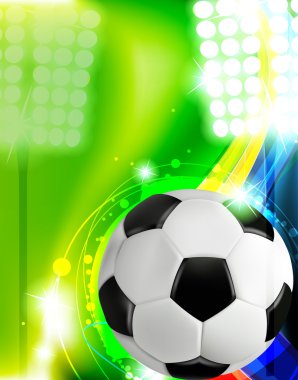 futbol kavramı arka planı 