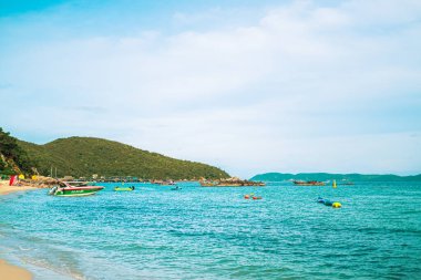 Thong Lang Beach at Larn island (Koh Larn). Beautiful of sea at Chonburi, Thailand.