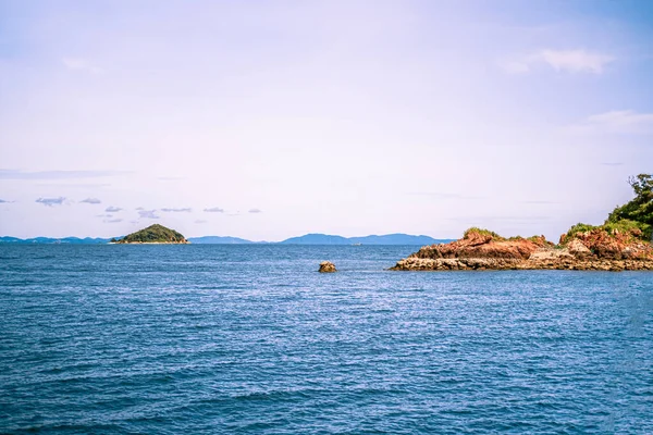 Sak Island Koh Sak Beautiful Sea Chonburi Thailand — Fotografia de Stock