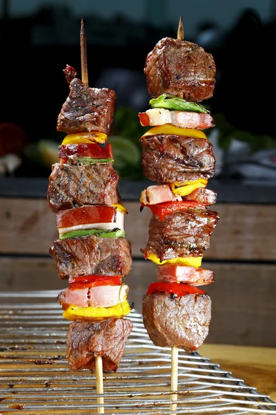 Barbecue on charcoal — Stock Photo, Image