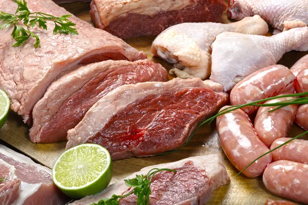 Rohes Fleisch — Stockfoto