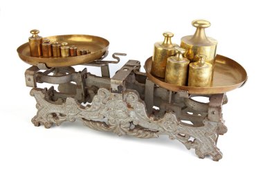 Market Counterweight Scale, vintage, old