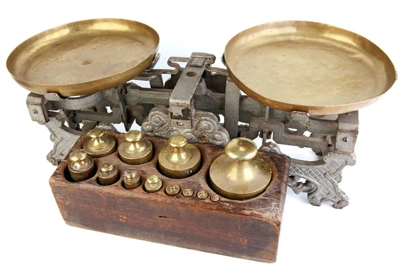Market Counterweight Scale Vintage Old — Stock Photo, Image