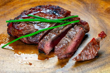 Doğranmış ızgara biftek hazır, Picanha