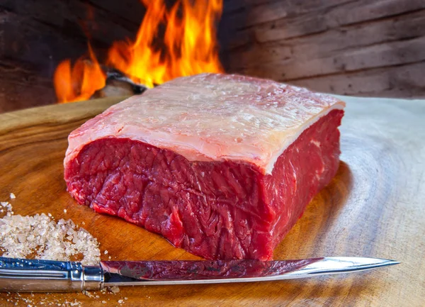 Bife de chorizo, geleneksel Arjantin kesimi.