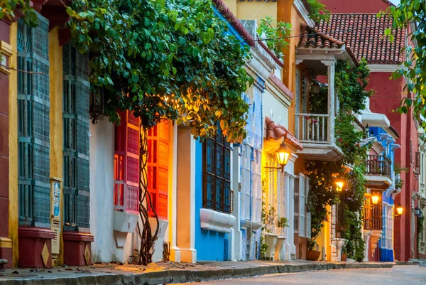 Vista Cartagena Indias Colômbia — Fotografia de Stock