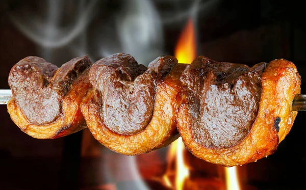 Picanha Corte Tradicional Carne Brasileira — Fotografia de Stock