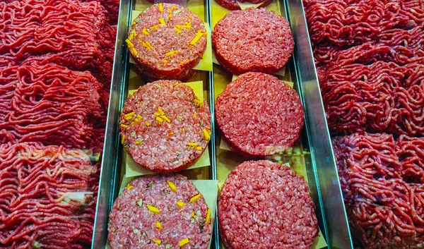 Ground Beef Hamburger Steak — Stock Photo, Image