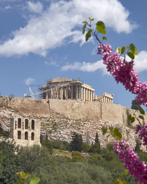 Parthenon, athéni Akropolisz Görögország — Stock Fotó