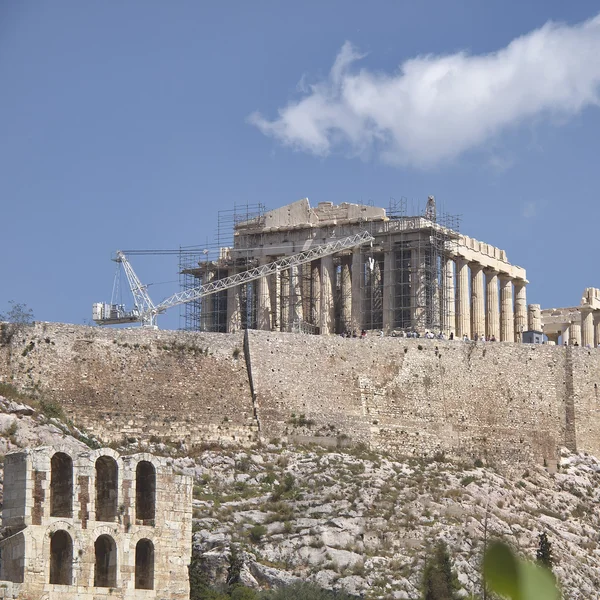 Parthenon, athéni Akropolisz Görögország — Stock Fotó