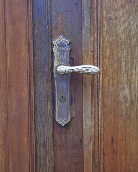 Vieja manija de puerta vintage — Foto de Stock