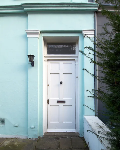 House entrance, Notting hill, London — Stock Photo, Image
