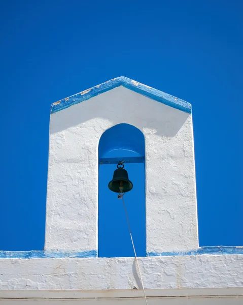 Věž kostela řecký — Stock fotografie