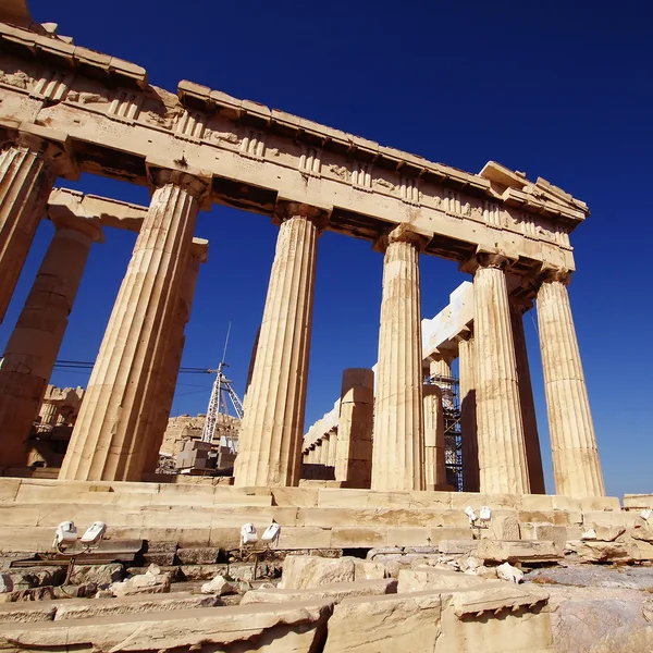 Parthenon alter griechischer Tempel — Stockfoto