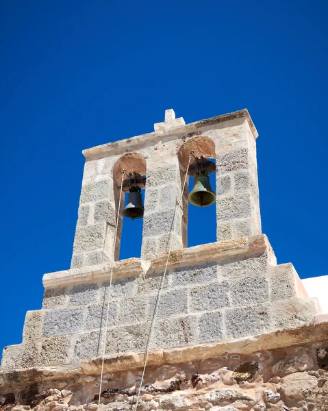 Крутизна греческой церкви — стоковое фото