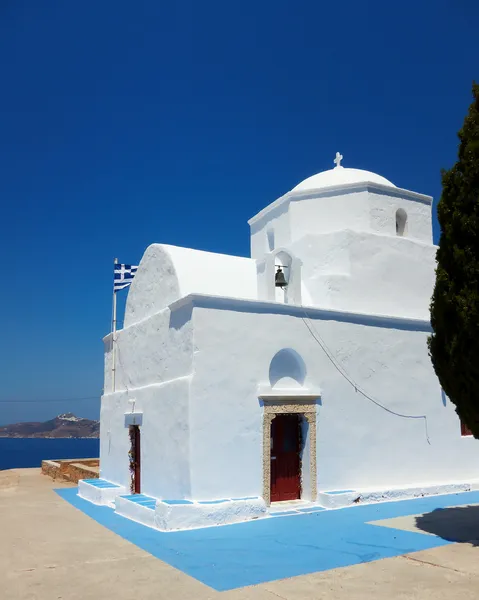 Kirche auf griechischer Insel — Stockfoto