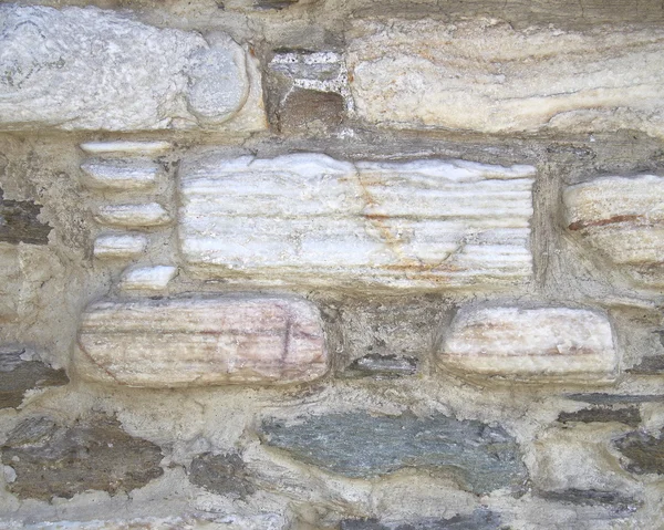 Marmur idealna kamienny mur zbliżenie — Zdjęcie stockowe