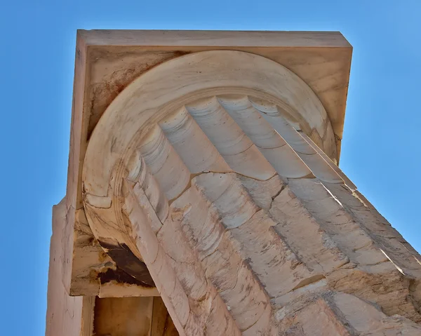 Ancient Greek column detail — Stock Photo, Image