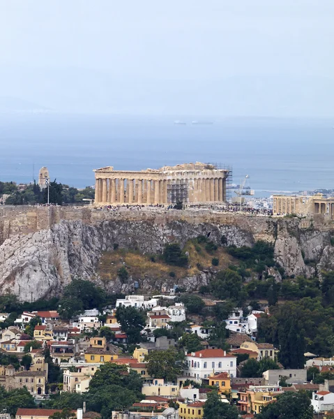 Vista norte de Partenón, Acrópolis Atenas —  Fotos de Stock