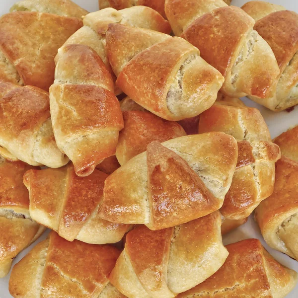 Tyropitakia, mini pasteles de queso feta griego hechos en casa — Foto de Stock