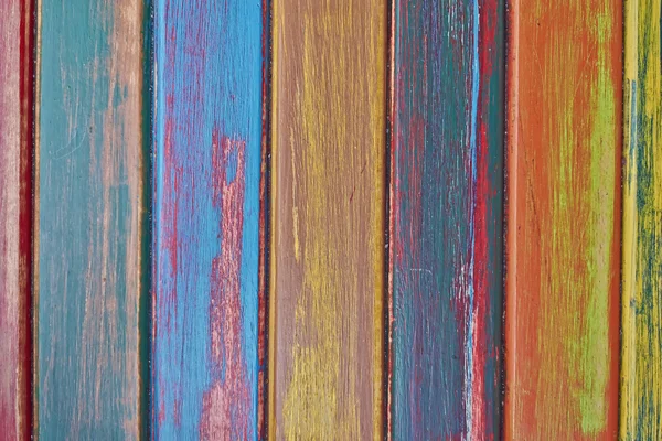 Colorful wood stripes — Stock Photo, Image