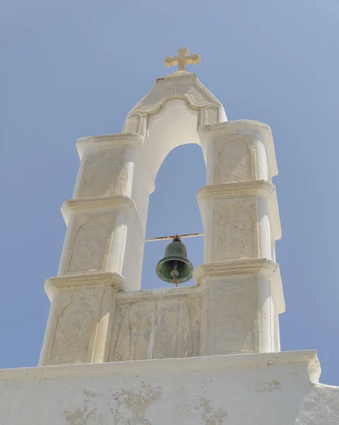 Chiesa campanile, Grecia — Foto Stock