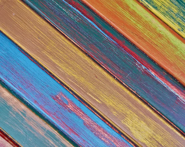 Colorful wood stripes — Stock Photo, Image