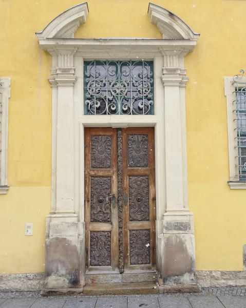 오래 된 빈티지 문 — 스톡 사진