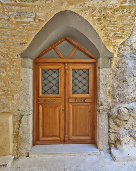 Pittoresco ingresso della casa, isola di Chios — Foto Stock