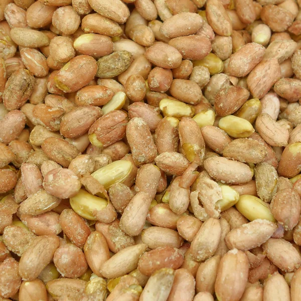 Groundnuts (peanuts) closeup — Stock Photo, Image