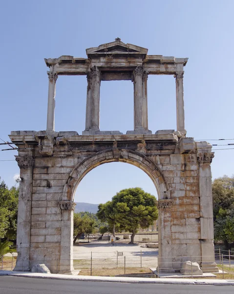 Hadrian Kapısı, Atina Yunanistan — Stok fotoğraf