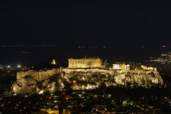 Partenone sull'Acropoli di Atene, Grecia — Foto Stock
