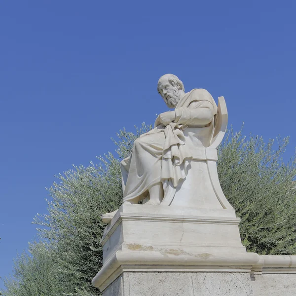 Plato the philosopher statue — Stock Photo, Image