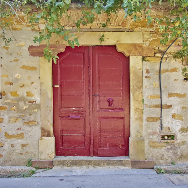 Mediterranean house entrance — Stock Photo, Image