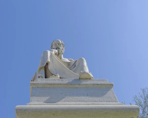 Socrate la statue du philosophe — Photo