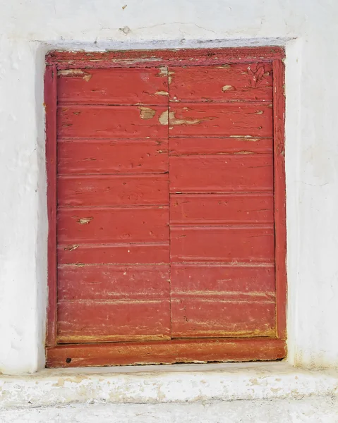 Old window wooden shutters — Stock Photo, Image