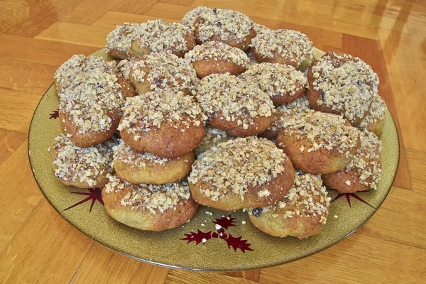 Melomacarona, gourmet Greek Christmas cookies — Stock Photo, Image