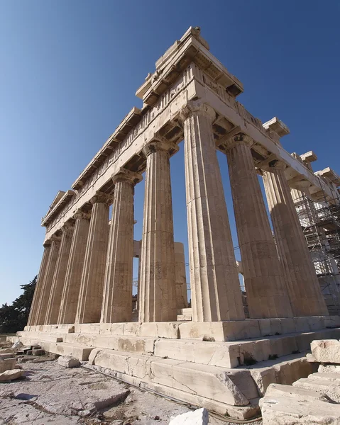 Αρχαίο ναό του Παρθενώνα — Φωτογραφία Αρχείου