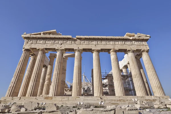 Parthenon antike Tempel, Akropolis von Athen, Griechenland — Stockfoto