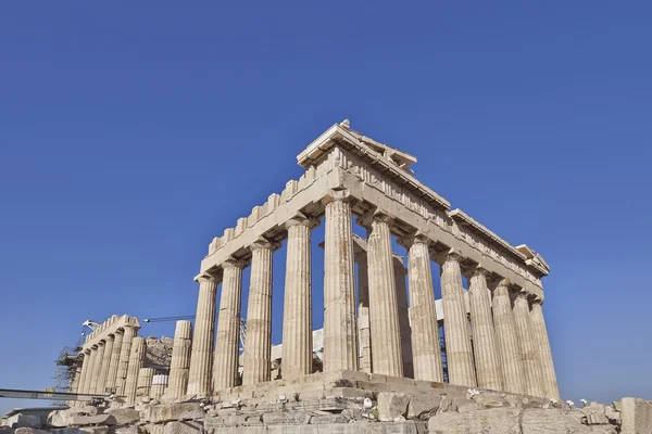 Tempio del Partenone, acropoli di Atene, Grecia — Foto Stock