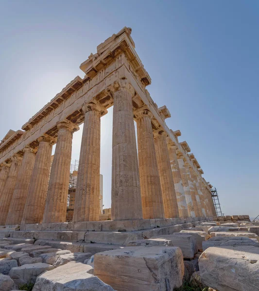 Athena Nike Ancient Greek Temple Acropolis Athens Greece — Stockfoto