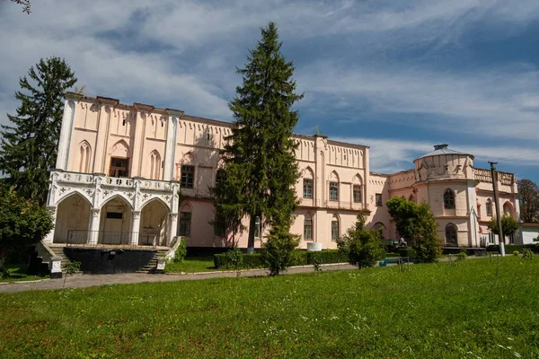 Cherniatyn Ucrânia 2021 Palácio Nobre Polonês Ignacy Witoslawski Estilo Gótico — Fotografia de Stock