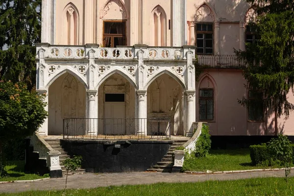 Chernyatyn Ukrajina 2021 Polský Šlechtický Palác Ignacy Witoslawski Gotickém Stylu — Stock fotografie