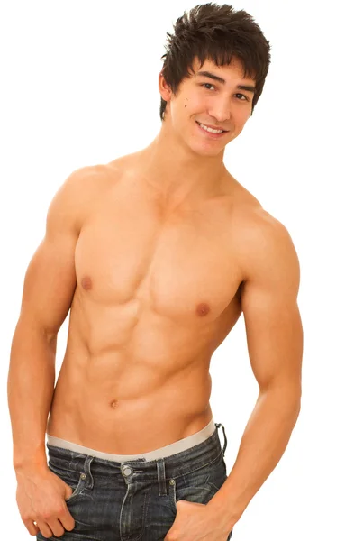 Unga manliga underkläder modell. — Stockfoto