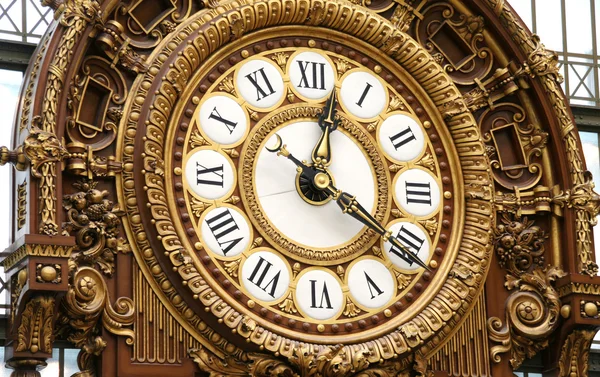 Ornamental Railway Clock — Stock Photo, Image