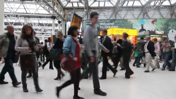 Waterloo Station London — Stock Video