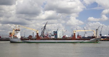 Rotterdam liman gemi