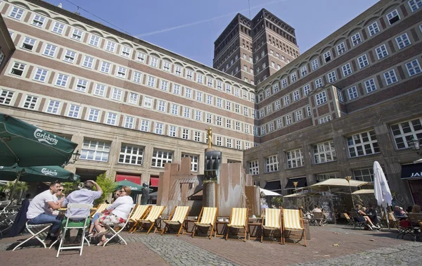 Plaza Düsseldorf — Zdjęcie stockowe
