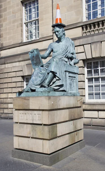 Estátua de David Hume — Fotografia de Stock